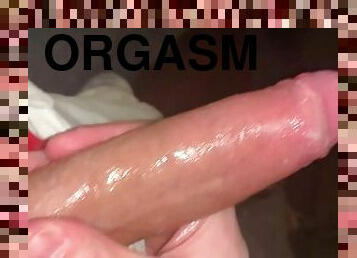 masturbaatio, orgasmi, amatööri, mälliotos, valtava-mulkku, käsihomma, runkkaus, sperma