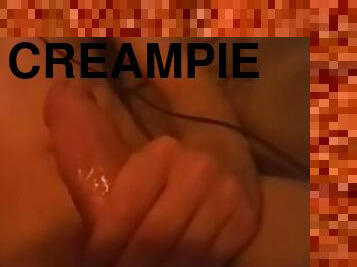 onani, amatør, cumshot, stor-pikk, creampie, søt, alene, biseksuell, pikk