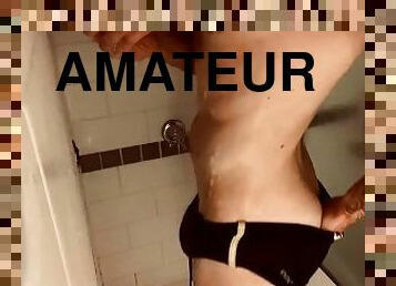 imbaiere, masturbare-masturbation, amatori, sperma, dus, solo, olandez, atata, antrenament