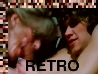 Classic Threesome With Retro Babes From 1972 Moment