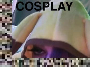 Pickachu cosplay blowjob