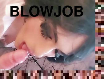 shemale, blowjob, cumshot, arabisk, transeksuell, cum, vakker, dukke