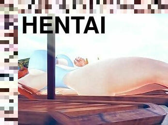 plaja, hentai, 3d