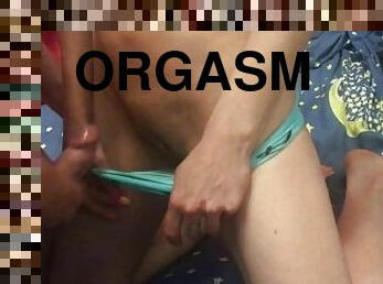 orgasmo, coño-pussy, esposa, sucio, bragas, corrida, fetichista, húmedo