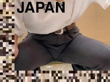 asiatisk, tissende, teenager, japans, universitet, naturlig, hentai