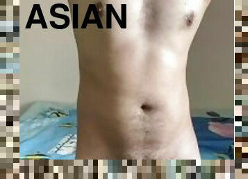 asiatisk, far, udløsning, kæmpestor-pik, berømthed, bøsse, spiller, beskidt, solo, farmand