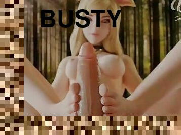 ?MMD R-18 SEX DANCE?TASTY BUSTY SWEET PLEASURE INTENSE FOOTJOB ???????? [MMD]