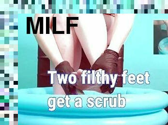 Dirty Feet Scrub 4k 2 cam Preview