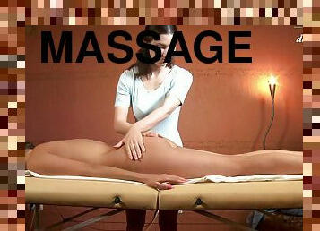 Marusya Mechta In Came To Her First Time Massage