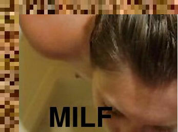 Milf next door sucks cock for fun.