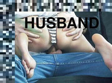 Riding my husband until he explodes