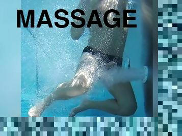 masturbation, orgasme, public, amateur, ejaculation-sur-le-corps, massage, ejaculation, piscine, solo, sous-leau