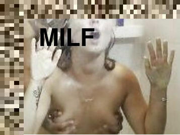 cul, baignade, levrette, russe, amateur, milf, hardcore, douche