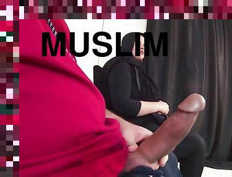 masturbación, público, árabe, paja, pillada, exhibicionismo