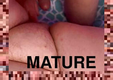 feit, fisting, bestemor, pussy, squirt, amatør, eldre, cumshot, besta, milf