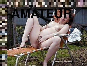 berambut, mastubasi, puting-payudara, orgasme, di-tempat-terbuka, hamil, vagina-pussy, amatir, mainan, alat-mainan-seks