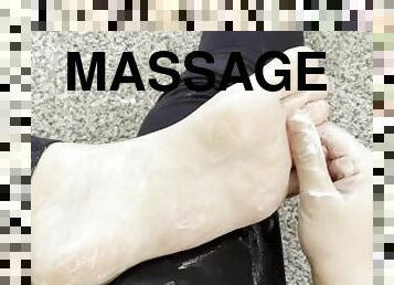massage, slav, fötter, smutsig, vacker-pretty, fetisch, femdom