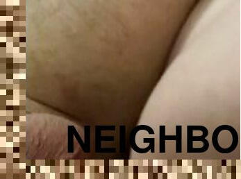 Bareback Ass fucked by neighbor