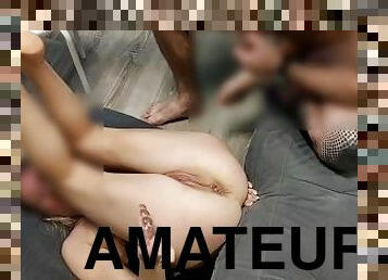 traseiros, amador, anal, brinquedo, caseiro, casal, loira, dildo, rabo