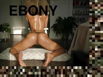 Big Ass Ebony Twerks and Rides Till Intense Orgasm - PrincessHaze