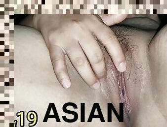 asyano, dyakol-masturbation, pagtalsik, mga-nene, creampie, laruin-ng-daliri-ang-pekpek, solo, pinay