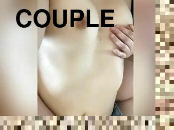 cona-pussy, lésbicas, adolescente, caseiro, casal, dedos, fetiche, sexo-vestido