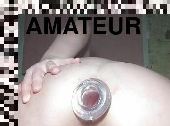 Trying my new anal dilators