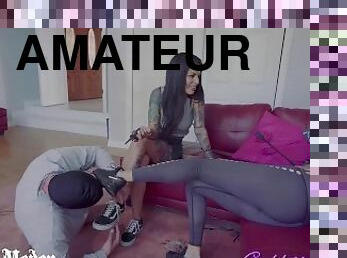 amatori, bdsm, slclav, sex-in-trei, picioare, maurdara, bondage, amanta, dominare, bruneta