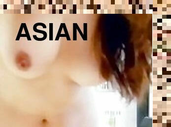 asiático, coño-pussy, amateur, casero, pareja, tailandés, perfecto, oso
