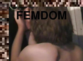 bdsm, fetish, brunette, femidom