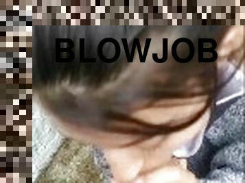 utendørs, offentlig, amatør, blowjob, indian-jenter, kamera, voyeur, pov, ekshibisjonist