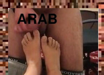 femme, amateur, ejaculation-sur-le-corps, hardcore, arabe, couple, pieds, ejaculation, kinky, brunette