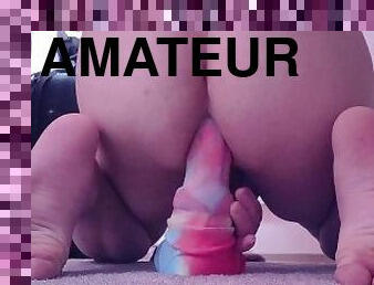 énorme, masturbation, amateur, anal, jouet, gay, gode, solo