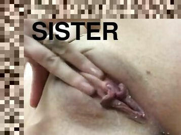 culo, masturbación, coño-pussy, squirting, babes, adolescente, rubia, hermana, prieto, afeitada