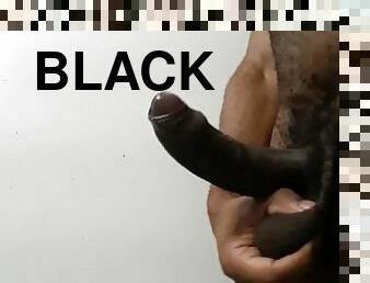 Solo Masterbation from Big Hard black dick