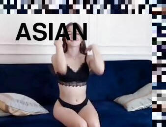 asiatique, masturbation, orgasme, chatte-pussy, amateur, babes, ados, maison, mignonne, fétiche