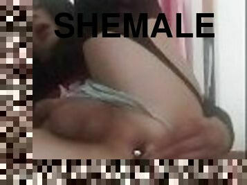 onani, shemale, anal, søt