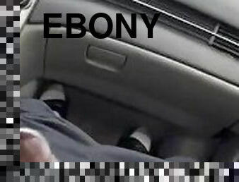 Sexy Ebony eat the D on camera Mukbang *carplay*