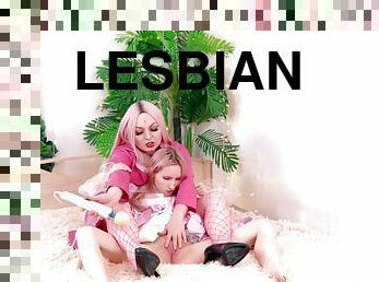 tyłek, lesbijskie, mamuśki, zabawka, bdsm, niewolnicy, pończochy, blondynka, ładne, fetysz