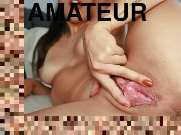 masturbação, cona-pussy, amador, adolescente, gozando, rabo-de-porco, ejaculação, desobediente, fetiche, buraco-de-cu