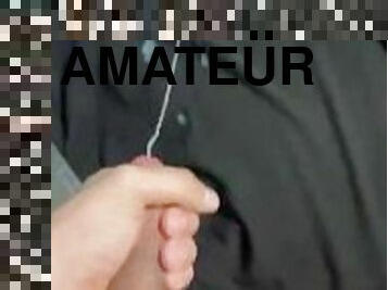 masturbation, amatör, cumshot, juckande, sprut, ensam