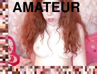 masturbare-masturbation, amatori, bunaciuni, excitat, bruneta, tate-mici