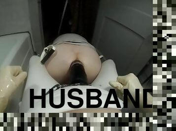 SUBMISSIVE HUSBAND-Pegged and Fisted