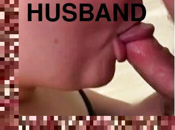 Trans Girl Sucks Her Husbands Cock