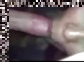 Latina cougar sucks white dick