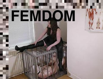 hardcore, bdsm, slav, sprut, fetisch, latex, brunett, femdom