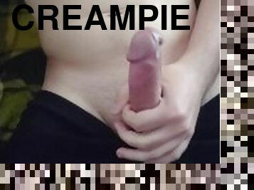 onani, orgasme, amatør, cumshot, stor-pikk, tenåring, handjob, creampie, alene, pikk