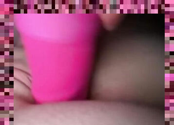 masturbación, orgasmo, amateur, adolescente, juguete, cachonda, a-solas