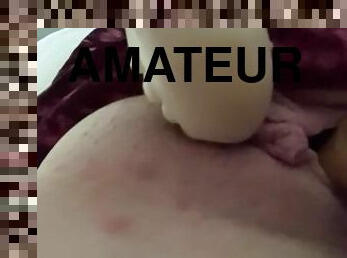 mastürbasyon-masturbation, boşalma, amatör, orta-yaşlı-seksi-kadın, genç, sürtük, yapay-erkeklik-organı, amcık, tek-kişilik