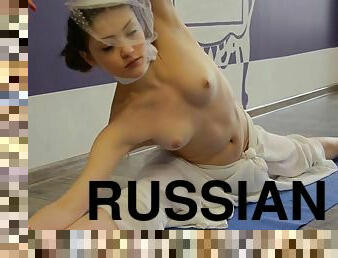 Irina Brovkina In Shows Her Gymnastic Talents